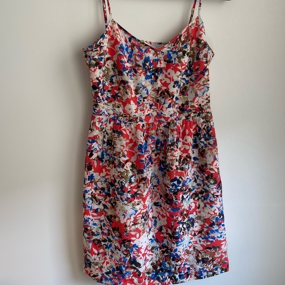 J. Crew Floral Print Dress
